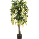 Kunst Wisteria Bloemboom Kiruna Geel 150cm – onderhoudsvrije bloesemboom.