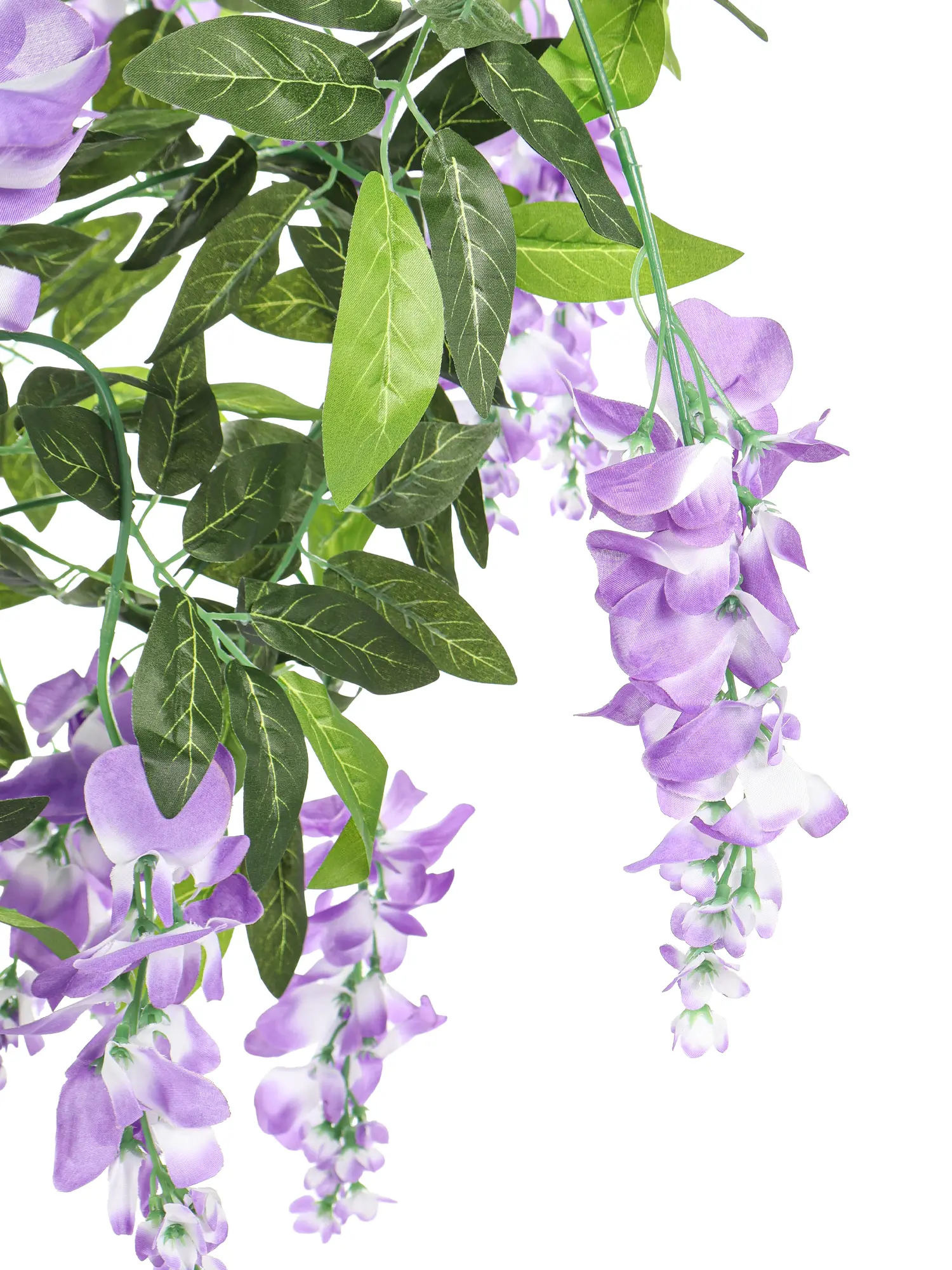 Wisteria kunstbloemen boom Kiruna 150cm – decoratieve boom met paarse bloesems.