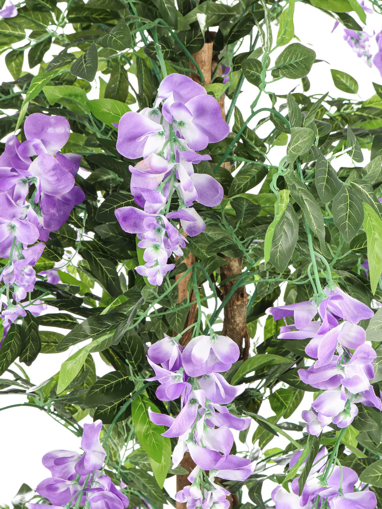 Paarse kunstbloemen boom Kiruna 150cm – natuurgetrouwe bloesemboom.