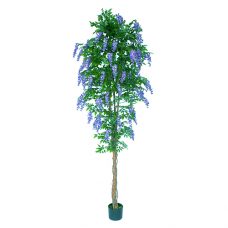Wisteria Kunst-bloemboom blauw 300cm