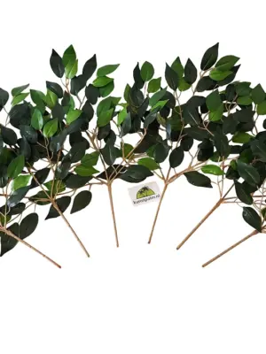 Kunstficustakken Set Mixgroen 50cm