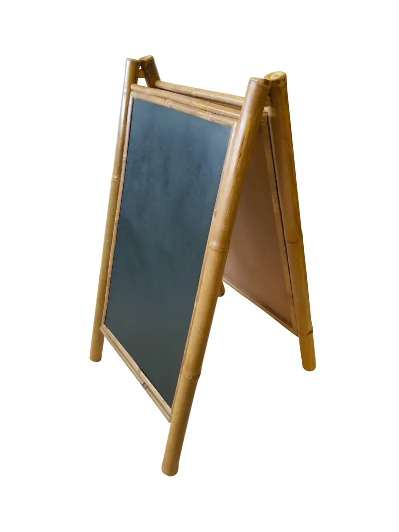 Bamboe Reclamebord 140cm