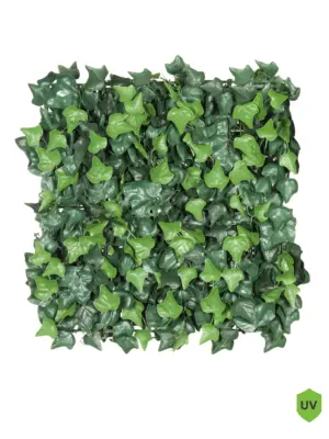 Klimop Kunsthaag Hedera - 50x50cm, een degelijke kunsthaag voor buitengebruik