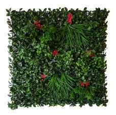 Kunstplanten Wand Gras-Laurier