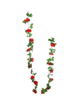 Rode Rozenslinger 220cm