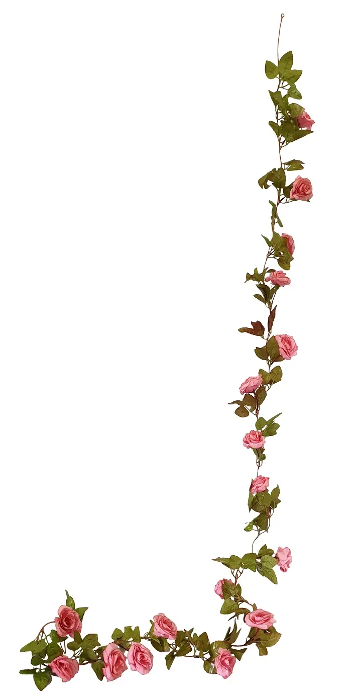 Roze Mix Rozenslinger 220cm