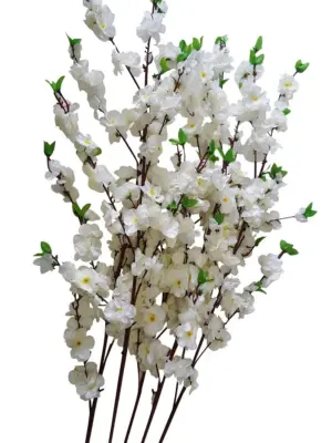 Japanse Bloesemtak Wit 120cm