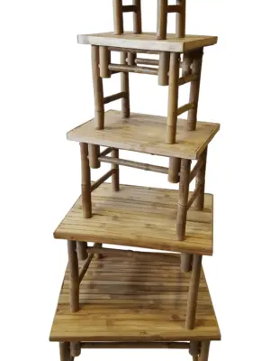 Bamboe Tafeltje 66cm
