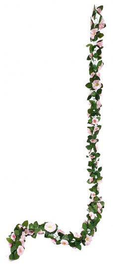 Licht Rose Bloemslinger 200cm