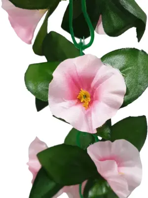 Licht Rose Bloemslinger 200cm