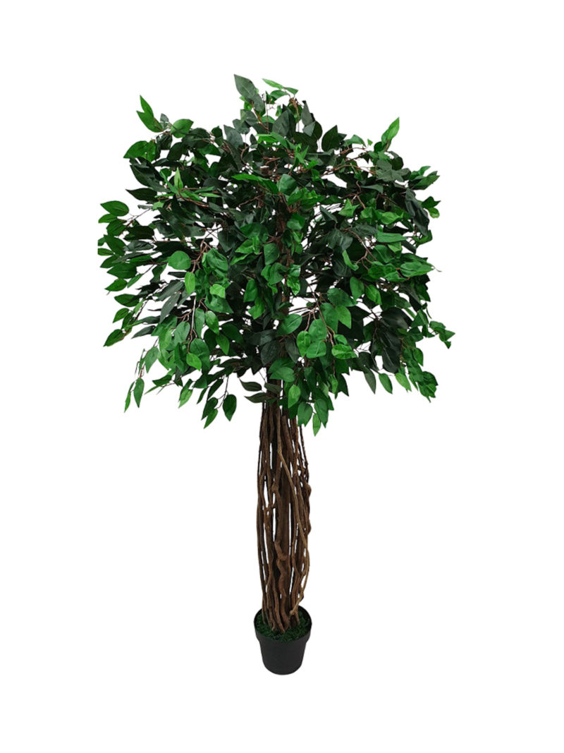 Groene Breedstam Kunstficus 180cm