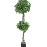 Kunstheester Dubbele Bol 155cm