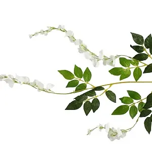 Witte Kunst Wisteria Tak 110cm