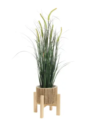 Decoratief kunst pluimgras 100 cm voor interieur en kantoor
