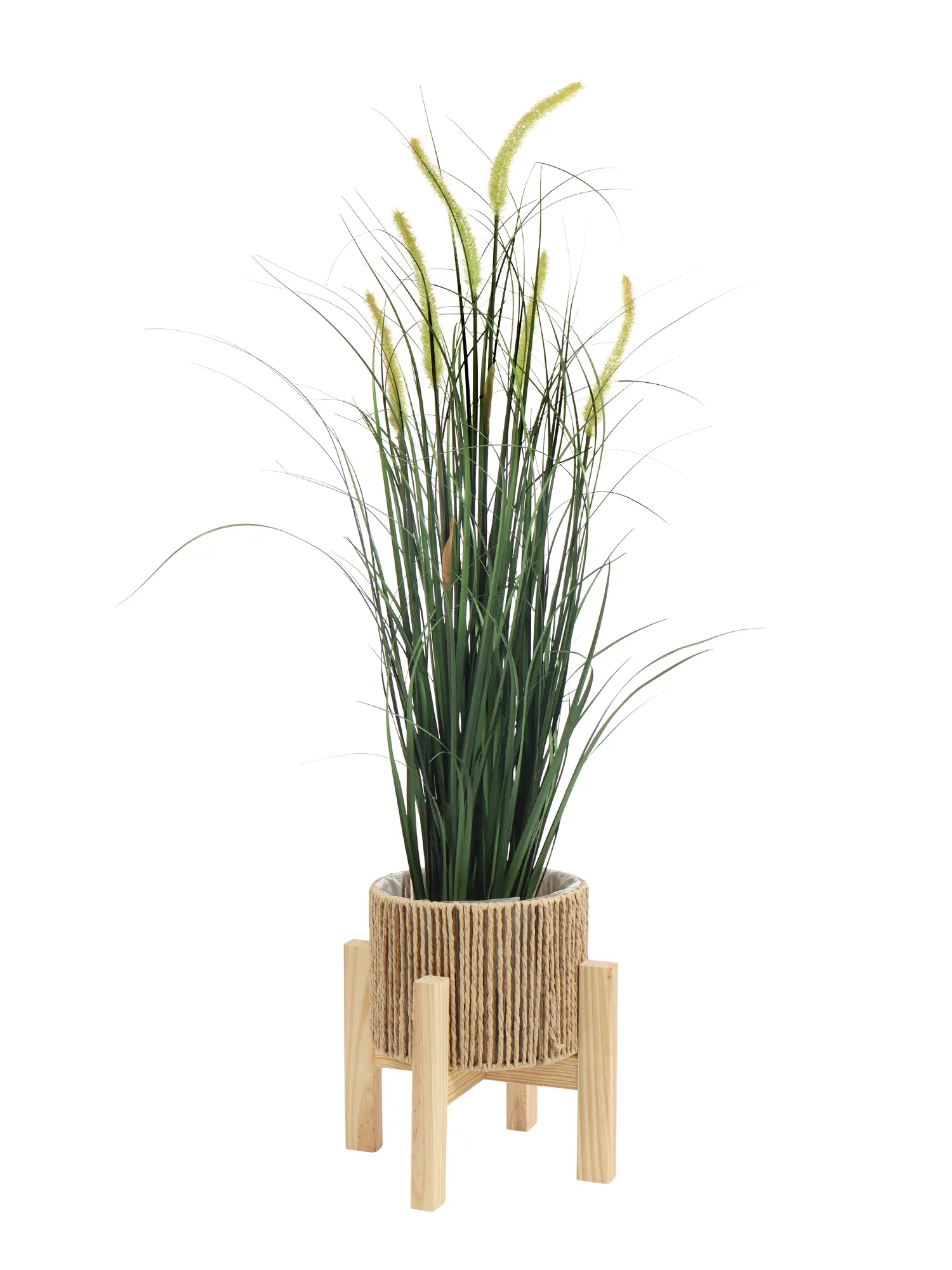 Decoratief kunst pluimgras 100 cm voor interieur en kantoor