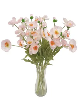 Nep Klaproos Rose 60cm