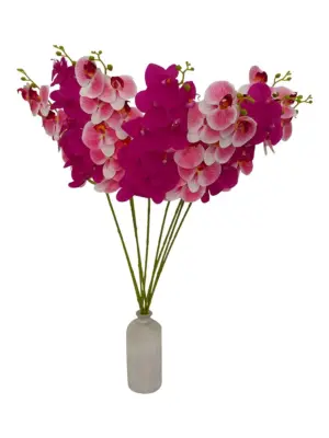 Fuchsia Kunst Orchidee 100cm