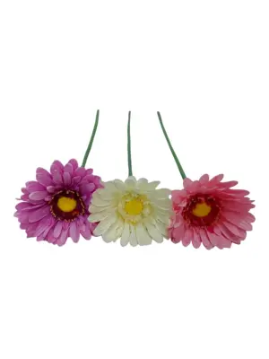 Extra Grote Kunstbloem Wit 110cm