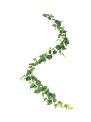 Groene Kunst Liaanblad Slinger 220cm van Kunstpalm.nl