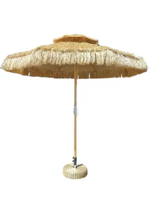 Kunst Rieten Parasol D270