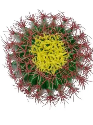Namaak Bolcactus In Pot 35cm van Kunstpalm.nl