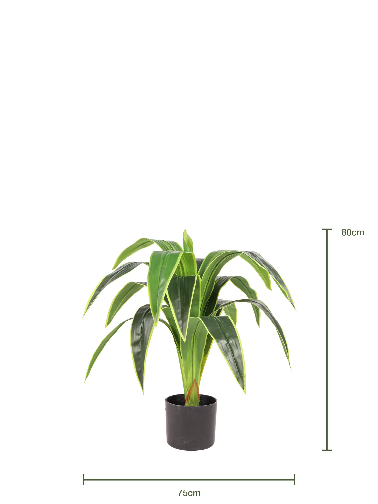 Namaak Dracena Kunstplant 80cm