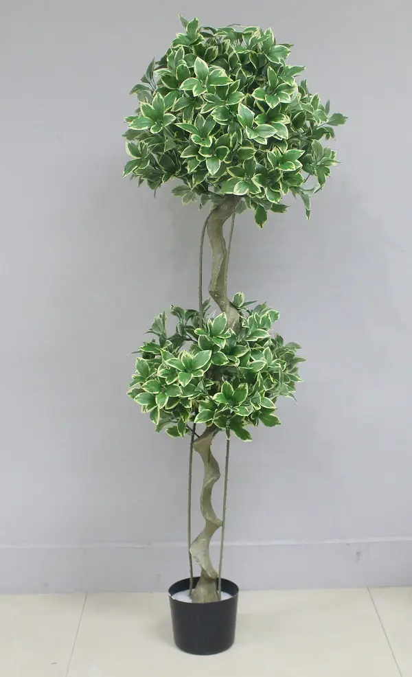 Kunstheester Dubbele Bol 155cm