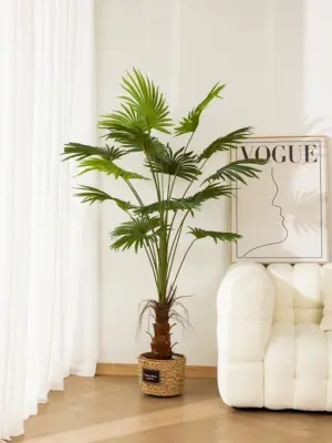 Kunstpalm Waaierblad Rhodos 175cm