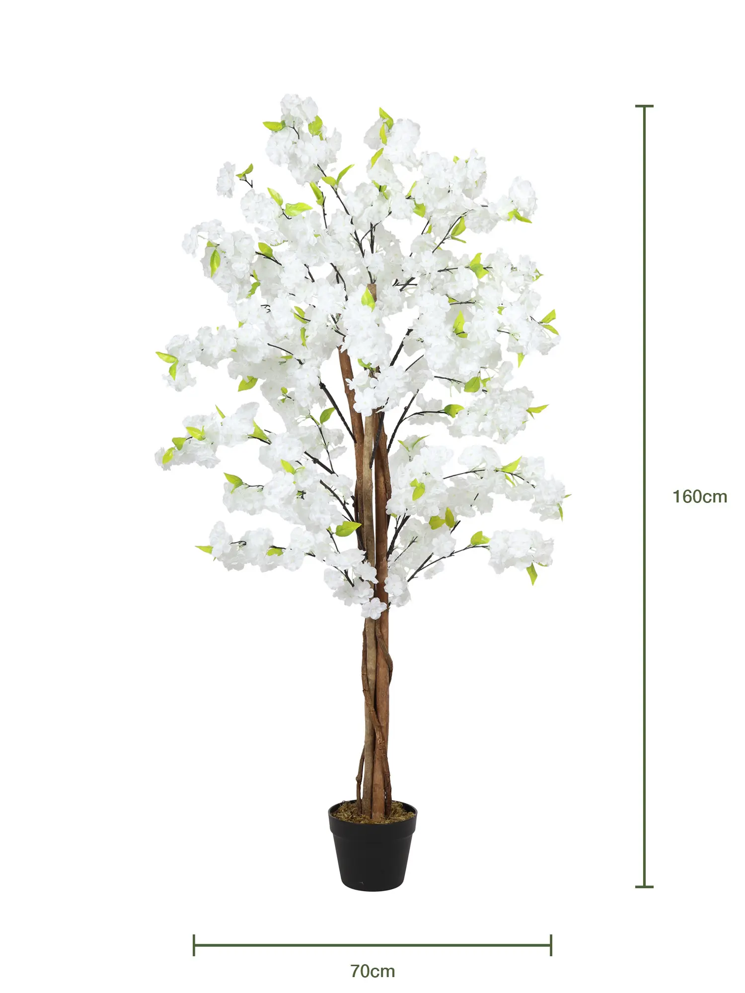 Nep Bloemboom Wit 160cm