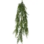 Koraalblad Kunst Hangplant Donkergroen 80cm