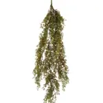 Koraalblad Kunst Hangplant Roodgroen 80cm