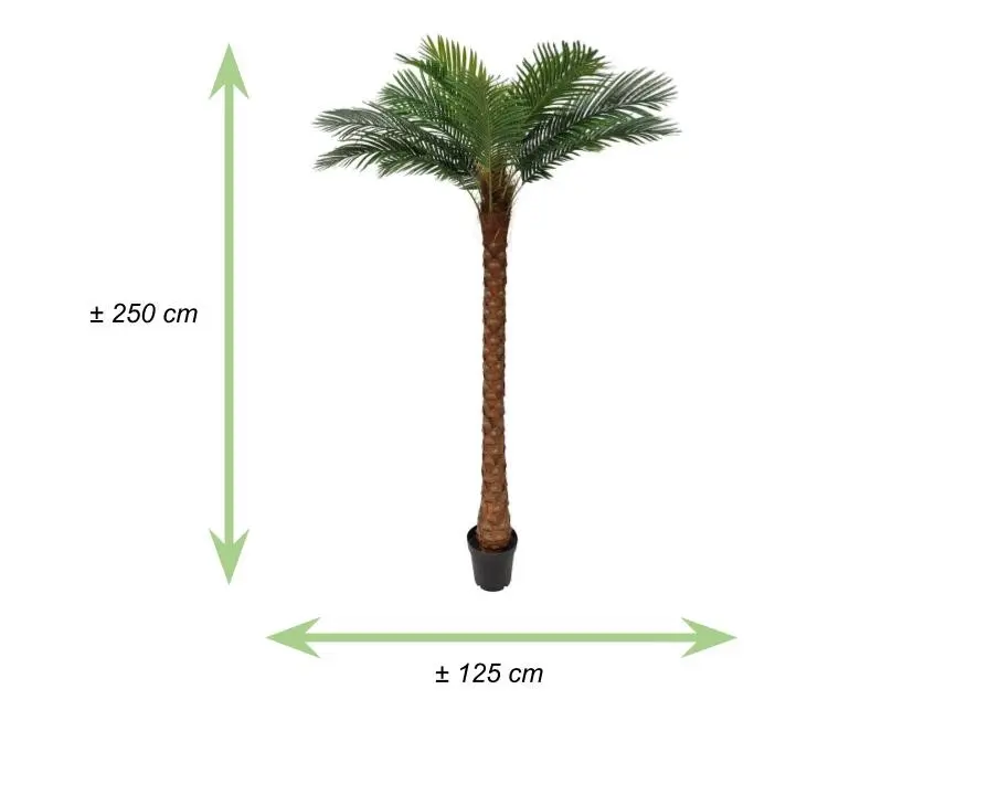 Kunst Kokospalm Mallorca 250cm