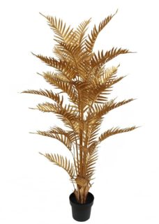 Gouden Kunstpalmboom Areca 160cm
