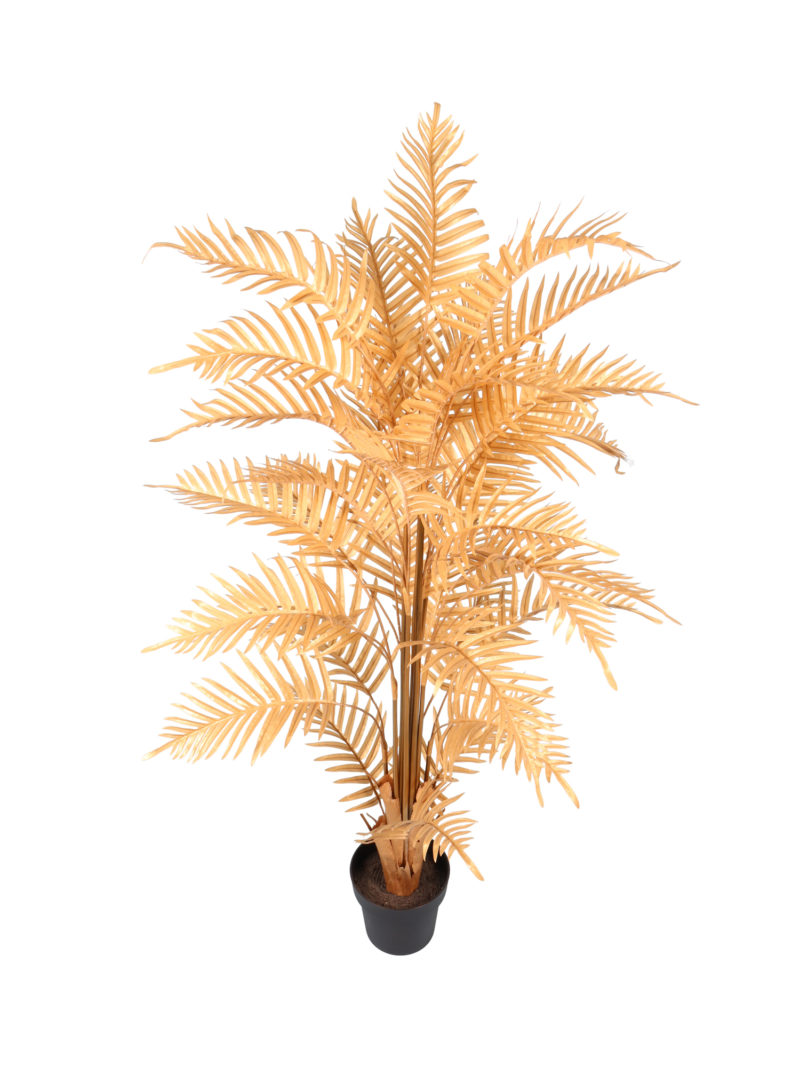 Gouden Kunstpalmboom Areca 160cm