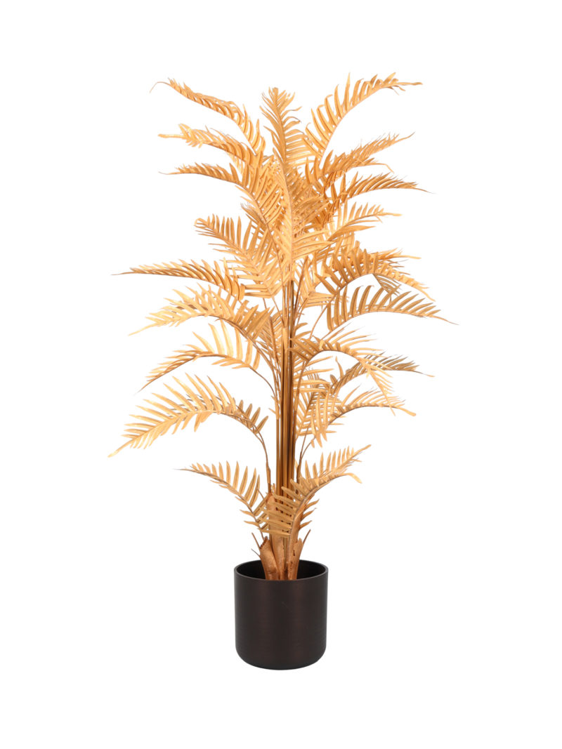 Gouden Kunstpalmboom Areca 160cm