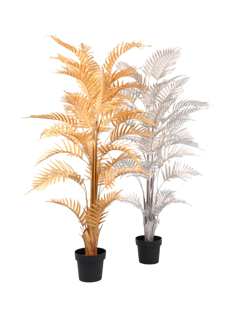 Gouden Kunstpalmboom Areca 160cm