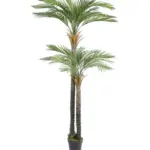 Dubbelstam Kunstpalm California 210cm