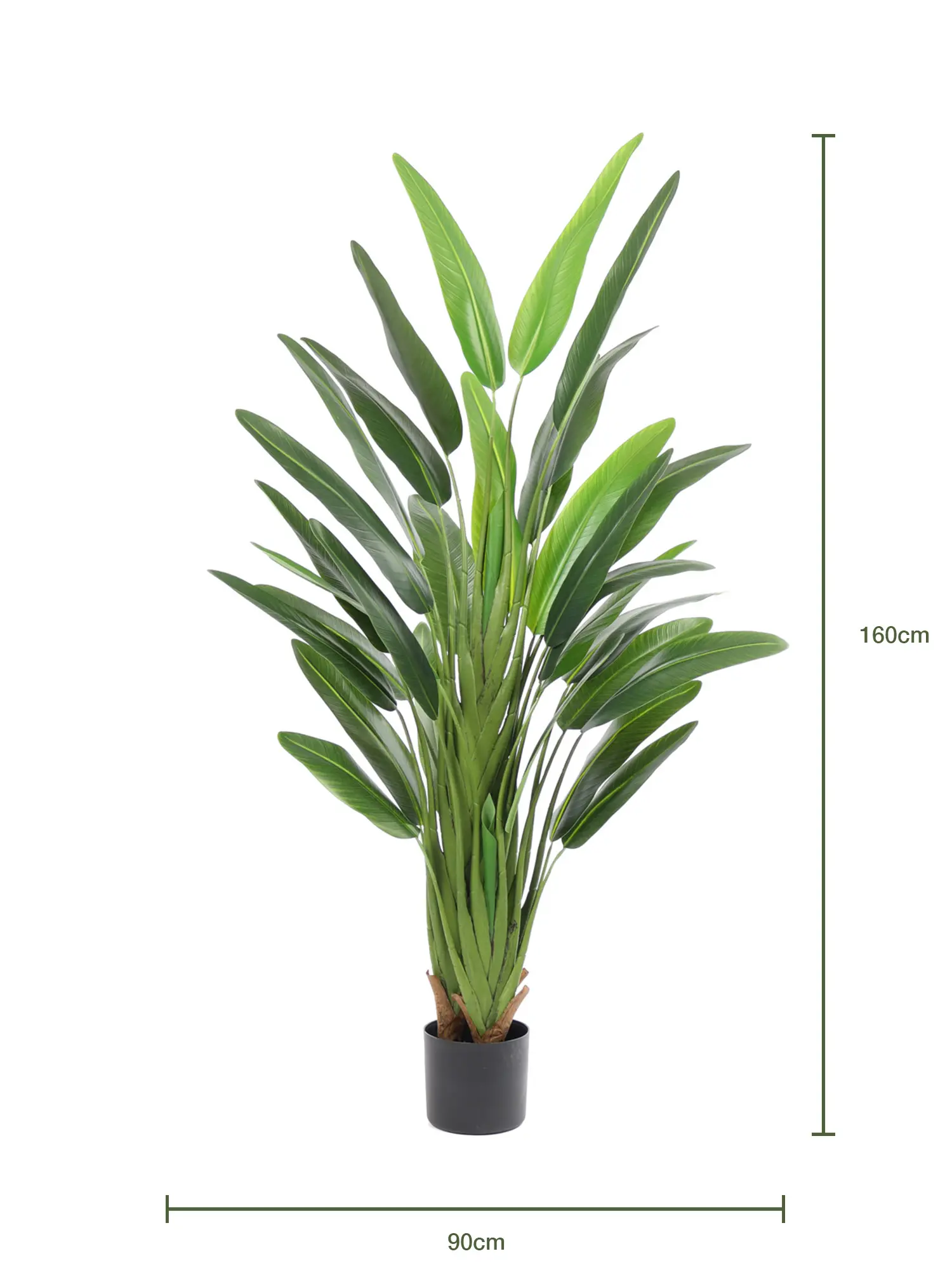 Kunstbanaanplant Waaiervorm Ravenala 160cm