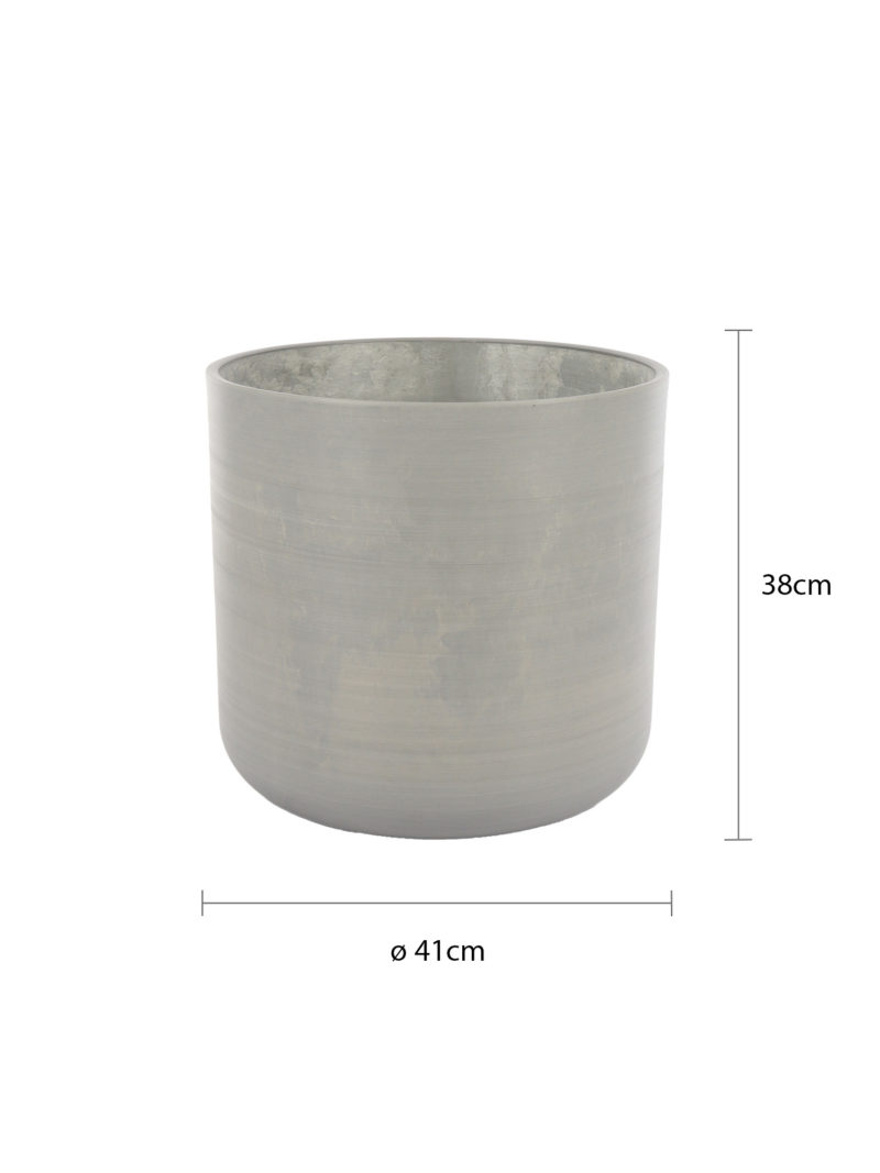 Ronde Plantenpot Beton Grijs Ø41