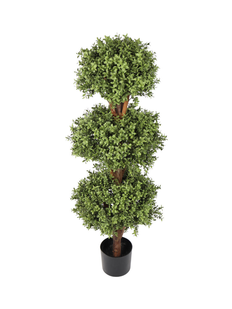 Kunst Buxus 3 Bollen 125cm