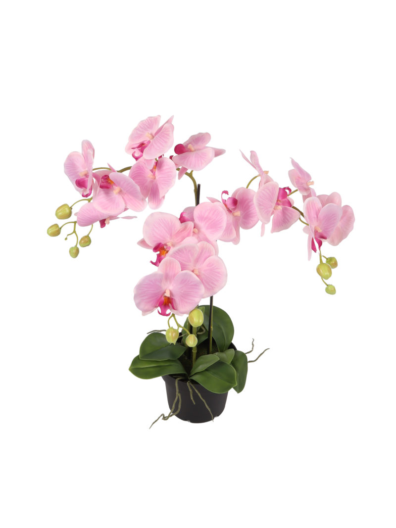 Kunst Orchideeplant Roze 65cm