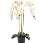 Kunst Orchideeplant Wit 65cm