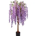 Paarse Kunstwisteria Florence 150cm