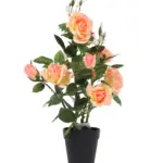 Kunst Rozenstruik Roze Rozen 60cm