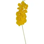 Gele Kunst Orchidee 100cm