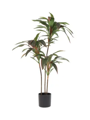 Kunst Kamerplant Dracena Roodrand 90cm
