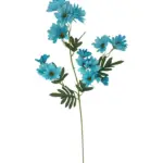 Kunst Madelief Blauw 70cm