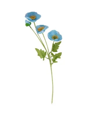 Nep Klaproos Blauw 60cm