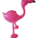 Opblaasbare flamingo