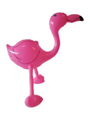 Opblaasbare flamingo